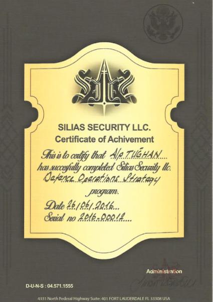 SERTİFİKALAR VE BELGELER