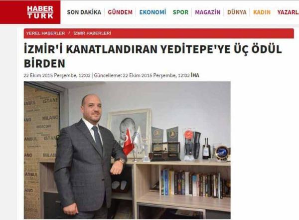 HABER TÜRK - İZMİR’İ KANATLANDIRAN YEDİTEPE’YE ÜÇ ÖDÜL BİRDEN