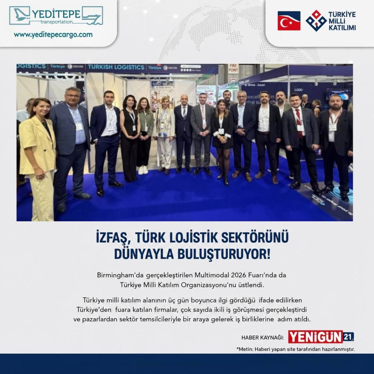 İZFAŞ İngiltere'de Türk lojistik sektörünü tanıttı
